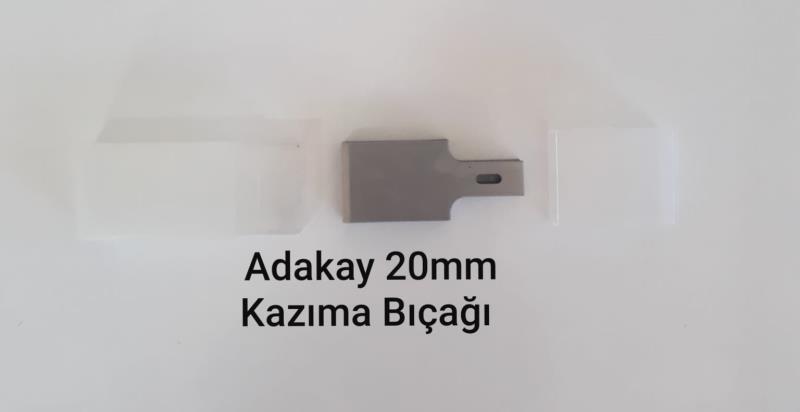 Oto Cam Silikon Kazıyıcı Bıçak 20 mm